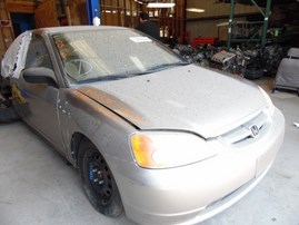 2003 HONDA CIVIC LX BEIGE COUPE 17L AT A18837